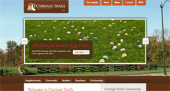 Desktop Screenshot of carriage-trails.com